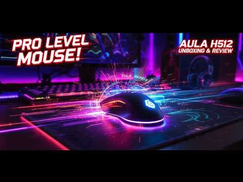 pro level mouse from aula gaming Aula H512 Gaming Mouse Unboxing And Review 2026 #pc #trend #viral