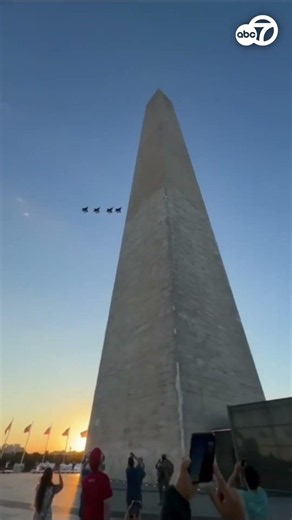 INTO THE DANGER ZONE: B-2 Stealth Bomber, Fighter Jets roar over DC