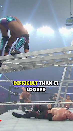 Justin Gabriel’s INSANE 450 splash off a ladder in the Money In The Bank 2011 ladder match! Check out our interview with Justin Gabriel aka PJ black on our MITB’11 episode now at thevillainpod.com or wherever you find your podcasts ☔️ #wwe #wweraw #aew #fyp #wrestlersoftiktok #wrestlingpodcast #nexus #MITB