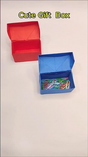 DIY Paper Gift Box | Easy Handmade Gift Box Idea | Nasrin Art and Craft