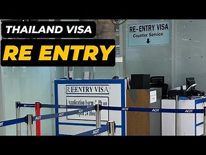 Thailand Re entry visa | Bangkok | Suvarnabhumi Airport