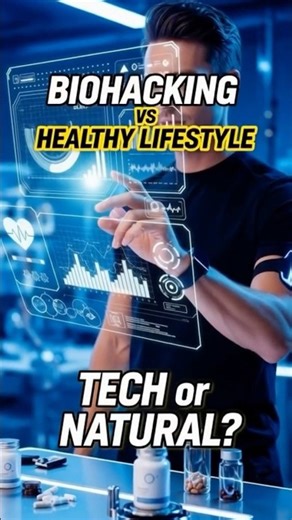 Biohacking vs Healthy Lifestyle | Which One Actually Works? #healthtips #shorts #biohackyourself