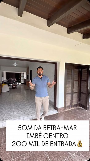 Ei, ei… PARA TUDO que você já viu!💡 Apareceu a oportunidade da temporada a apenas 50 metros da praia. 🌊 200 mil de entrada💰 Saldo em 48x direto com o proprietário Investimento final: R$ 690.000,00💰 Uma casa completa, espaçosa e pronta para viver o melhor de Imbé: • 04 dormitórios • 01 suíte • 02 banheiros sociais • Laje de concreto • Aproximadamente 180m² de área construída É raridade, é localização, é metragem, é condição de pagamento — tudo junto numa única oportunidade. Se você sempre son