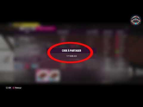 Comment trouver le code réglage pour le partager, Forza Horizon5, FH5