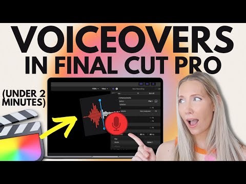 🎬 Tutorial: How to Add a Voiceover in Final Cut Pro (Fast, Crisp and Easy!)