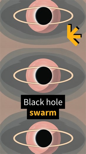 Stars streaming from the globular cluster Palomar 5 could have a surprising cause - a dense concentration of 100 black holes sending entire suns into exile. Read more: https://www.sciencealert.com/gaia-detected-an-entire-swarm-of-black-holes-traveling-through-the-milky-way | ScienceAlert