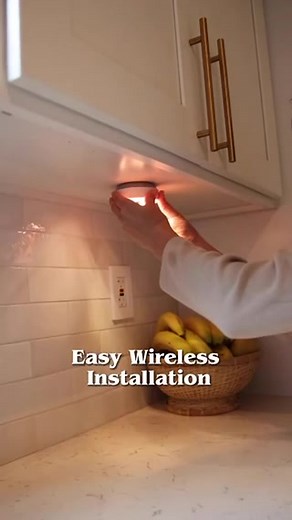 EzLumiPuck Pro - our sleek puck light!💫 With dimmable under cabinet lights that add ambiance to any space. 🌟 Plus, they‘re rechargeable via USB for eco-friendly power, and installation is a breeze - no wires needed! 😍 Control them in groups, activate the motion sensor, or simply use the remote for ultimate convenience. 😉 #ezvalo #ezvalolife #lights #aesthetic #lifestyle #homedecor #interiordesign #homedesign #pucklights #cozyhome #cozyvibes #newhome