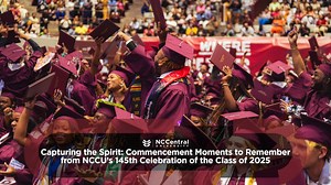 #NCCU25 | We’re still celebrating our incredible Spring Class of 2025! As part of NCCU’s 145th Commencement Exercises, graduates, families, friends, faculty, and staff came together to honor this milestone. Check out the highlight reel and relive the joy, pride, and promise of what’s next! #WeAreNCCU #EaglePride #WherePurposeTakesFlight #ClassOf2025 #DurhamNC #HBCU | North Carolina Central University