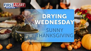 Drying begins Wednesday