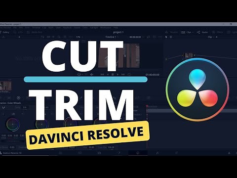 How to Cut/Split & Trim a Video in DaVinci Resolve 18? [Important Shortcuts]