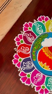 33K views · 791 reactions | @dheepiika_rangolis #art #dheepiikarangolis #artist #reel #sankranthi #pongal | Dheepiika Rangolis | Facebook