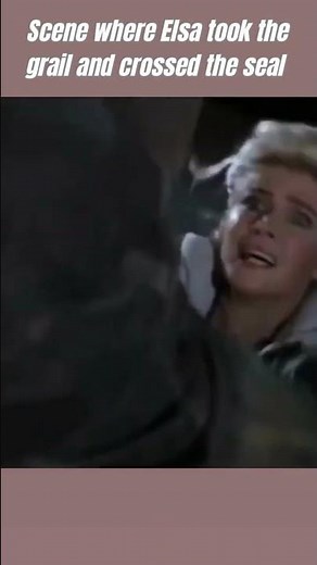 Elsa crossed the seal scene | Indiana Jones And the Last Crusade (1989) #shorts #harrisonford