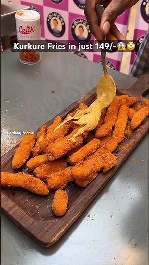 Kurkure Fries in just 149/-😱😳 #foodies #streetfoodindia #shortsfeed #foodvlog #fries #streetfood
