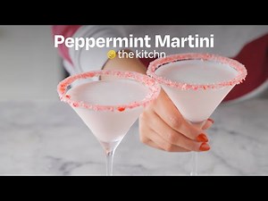 How to Make Peppermint Martinis | Holiday Cocktail | The Kitchn