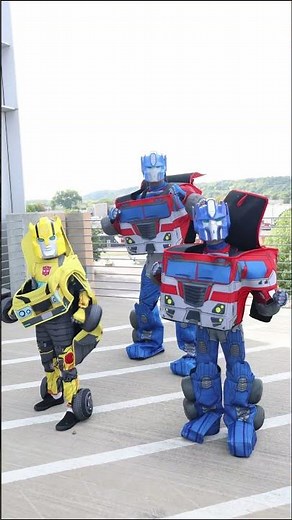 Converting Transformers Halloween Costumes