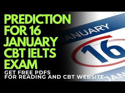 16 JANUARY 2026 IELTS EXAM PREDICTION | JANUARY IELTS EXAM | IELTS PREDICTION | IDP & BC