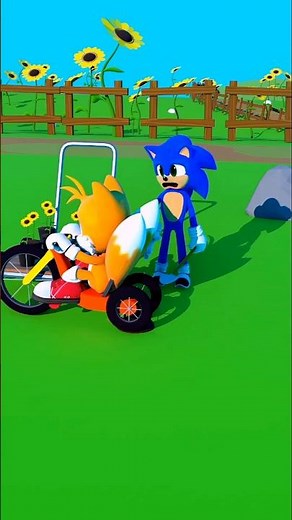 sonic is angry on Tails #sonic #animation #shorts