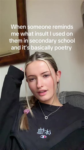 Honestly I used to be so creative #secondaryschool #poetry #jokes #funny #insult