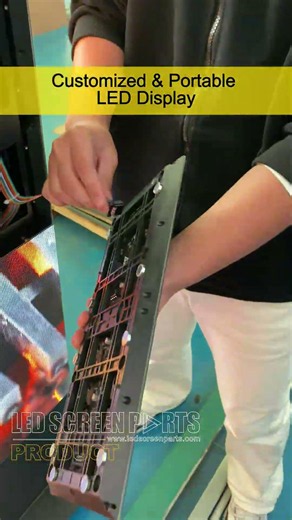 Custom 4-Sided Mobile LED Display
