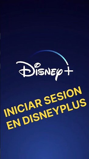 INICIAR SESION EN DISNEYPLUS EN TELEVISOR (LINK ABAJO)