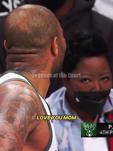 PJ Tucker told KD’s Mom “I love you” mid-game! 😭🗣️