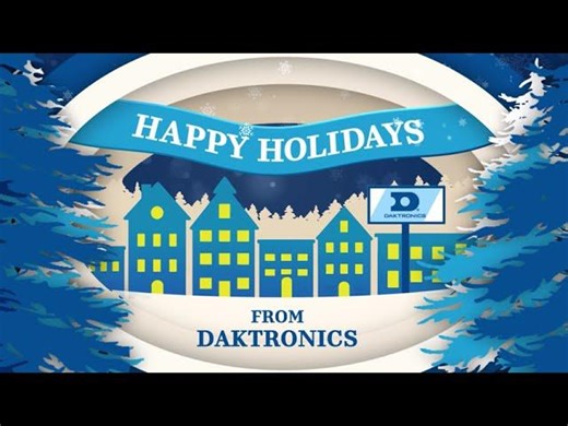 Daktronics Showroom Holiday Light Show 2025 | Carol of the Bells | LED Display Magic | Daktronics