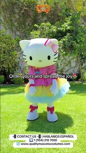 Hello Kitty Mascot Costume - The Cutest Icon is Here! 🎀