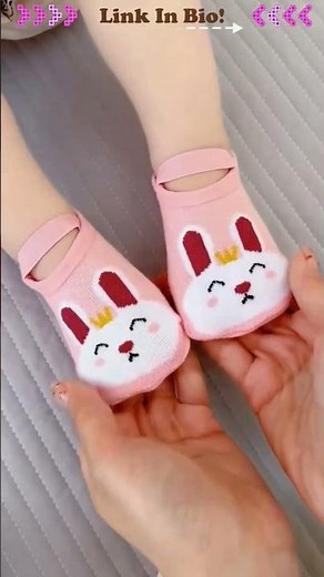 🧦 Baby Non-Slip Walking Socks | Soft & Safe for First Steps