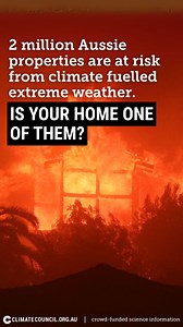 From devastating floods to severe storms, millions of Aussies are facing the consequences of inaction on climate change. Find out if your home is at risk: https://www.climatecouncil.org.au/ resources/climate-risk-map/ | The Climate Council