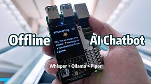 Awesome Raspberry Pi 5 Offline AI Chatbot Project : Whisper, Ollama & Piper