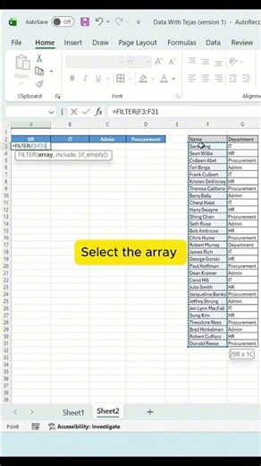 Filter Data Smartly in Excel 🔥 Stop Manual Filtering!