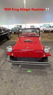 1 of 2 1959 King Midget Chris Craft Edition micro car ￼& boat odd kit car & matching boat Nice 👍