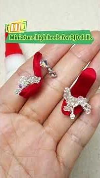 Creating Mini Heels: Full Handmade BJD Doll Shoe Tutorial!