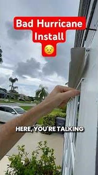 How to Properly Install Hurricane Panels, Pro Tip! 💪😎