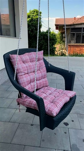 15K views · 48 reactions | Turn a plastic chair into a comfy swing! 晴 | Garden & Home Lab | Facebook