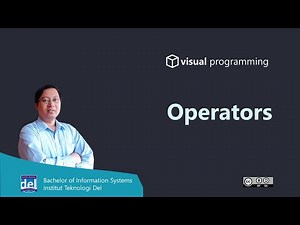 Operators | Visual Programming | Bahasa Indonesia