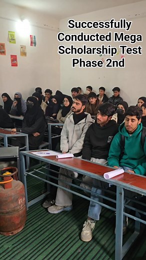 ♦️ Successfully Conducted Maga Scholarship Test Phase 2nd Today On 14 December. ♦️ Regular Classwork For Class 10th 11th and 12th will Commence From Tomorrow 15 December. ♦️ For More Details Call : 9596282152 / 7889929325 | ALPHA Classes Handwara