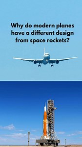 Why do modern planes have a different design from space rockets? | Future Worlds