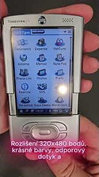 Palm Tungsten T3 - upoutávka na retro recenzi #mobilelegends #palm #retro