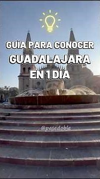What to do in Guadalajara in 1 day (perfect and cheap plan) #gdl #travel #downtowngdl #guadalajara