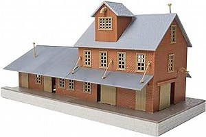 Walthers Trainline Brick Freight House 931-918 HO Scale Model Railroad - Structure Kit