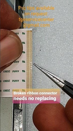 DON'T REPLACE! Fix FPC Ribbon Connector #flex #fpc