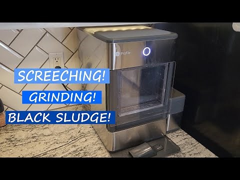 GE Opal Ice Maker Repair for Screeching, Grinding and Black Sludge