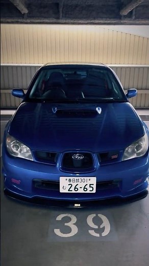 洗車したー！ gdb インプレッサ wrxsti #impreza #subaru