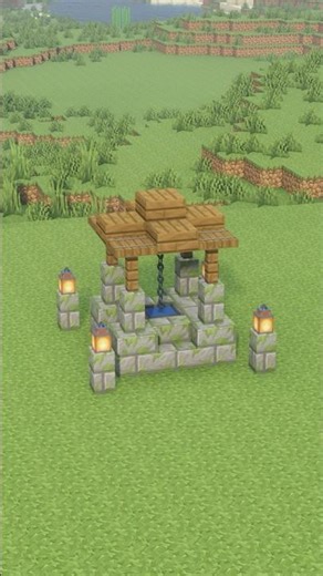 Minecraft Water Well Tutorial!