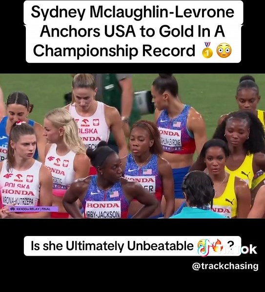 Sydney Mclaughlin-Levrone: Unstoppable in Tokyo 🥇