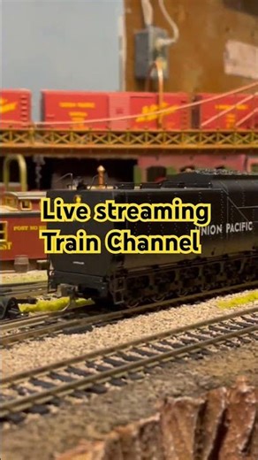 Live streaming Train Channel #trainvideo #train #railway #railroad #livestream #modelrailroad #train