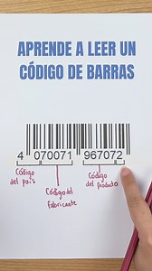 161K views · 1.5K reactions | Aprende a leer un código de barras | Juegos Matemáticos | Facebook