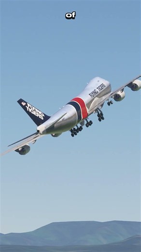 A Boeing 747 tried to take off from a rough airport and almost ran off the runway - Flight Simulator