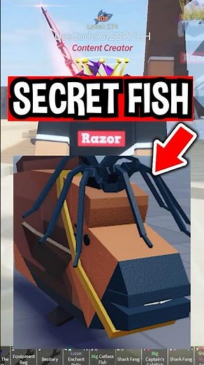 SECRET TRAVIS SCOTT FISH in Roblox Fisch..